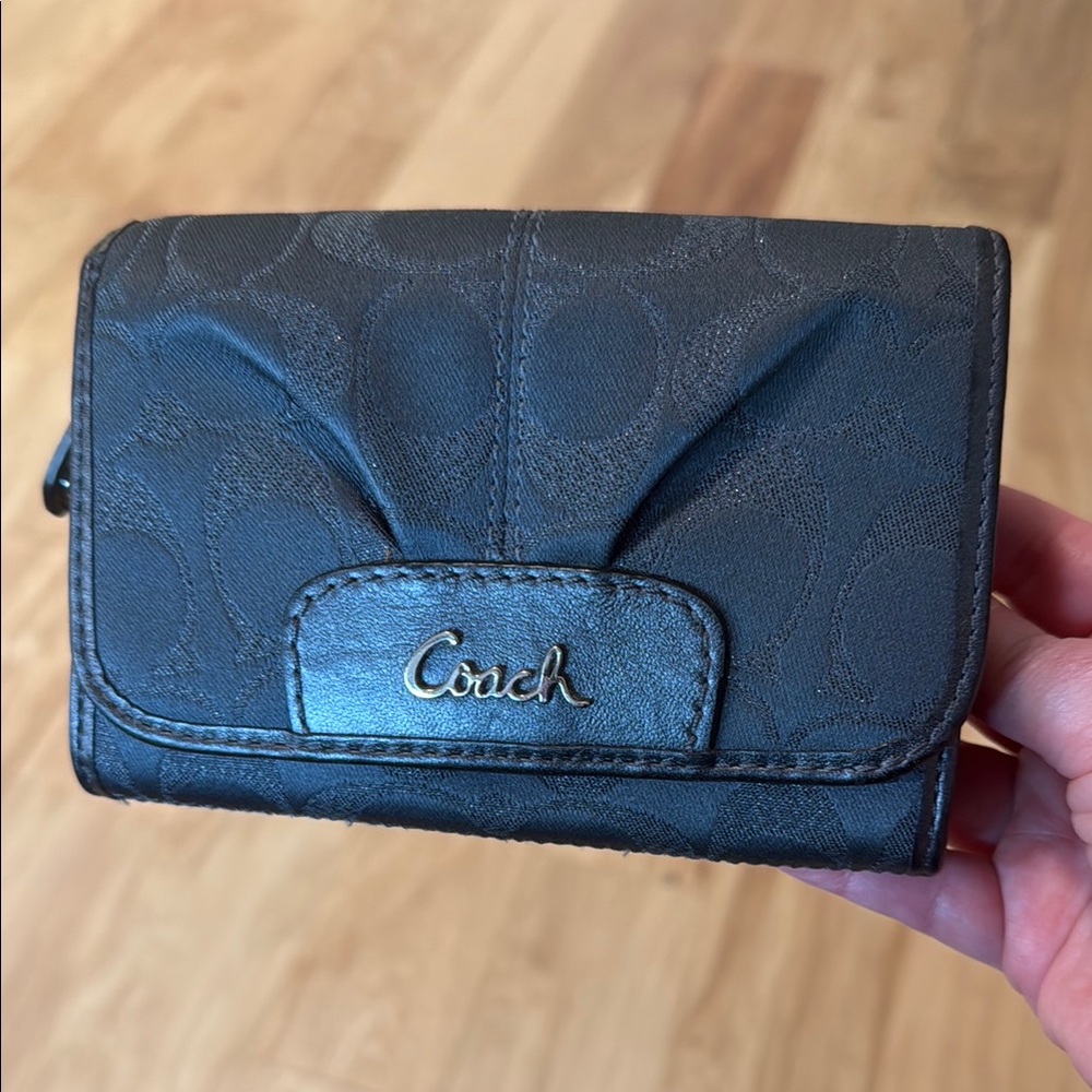 Coach Dark Grey Wallet
